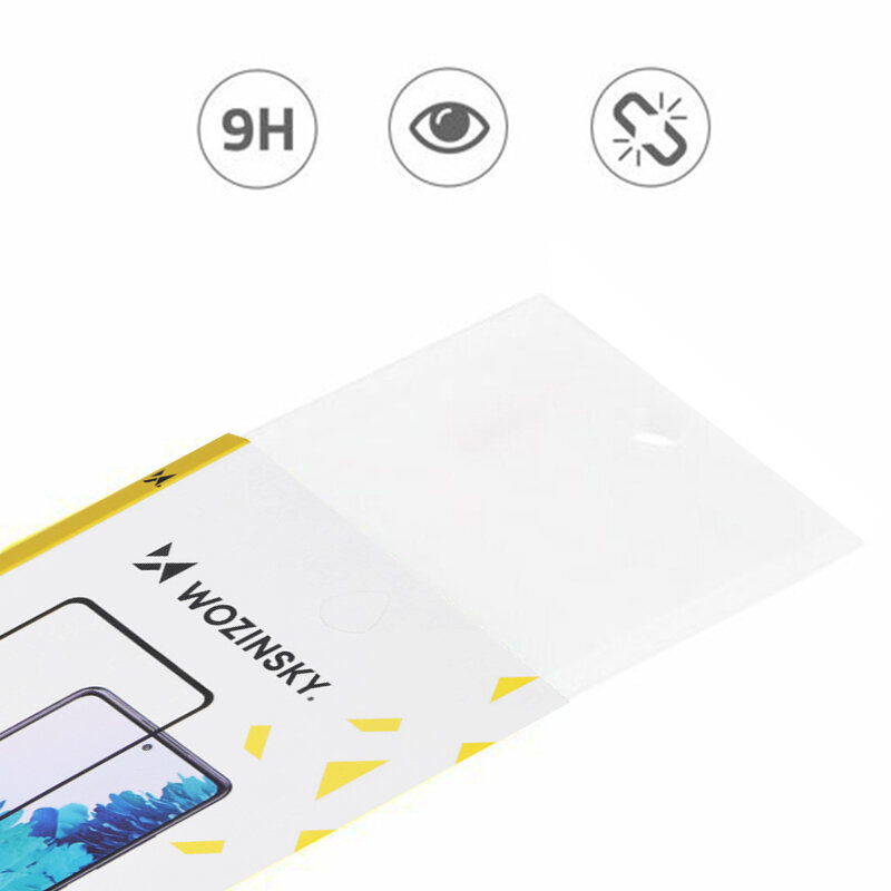 Folie Sticla iPhone 8 Wozinsky 5D Full Screen Tempered - Alb