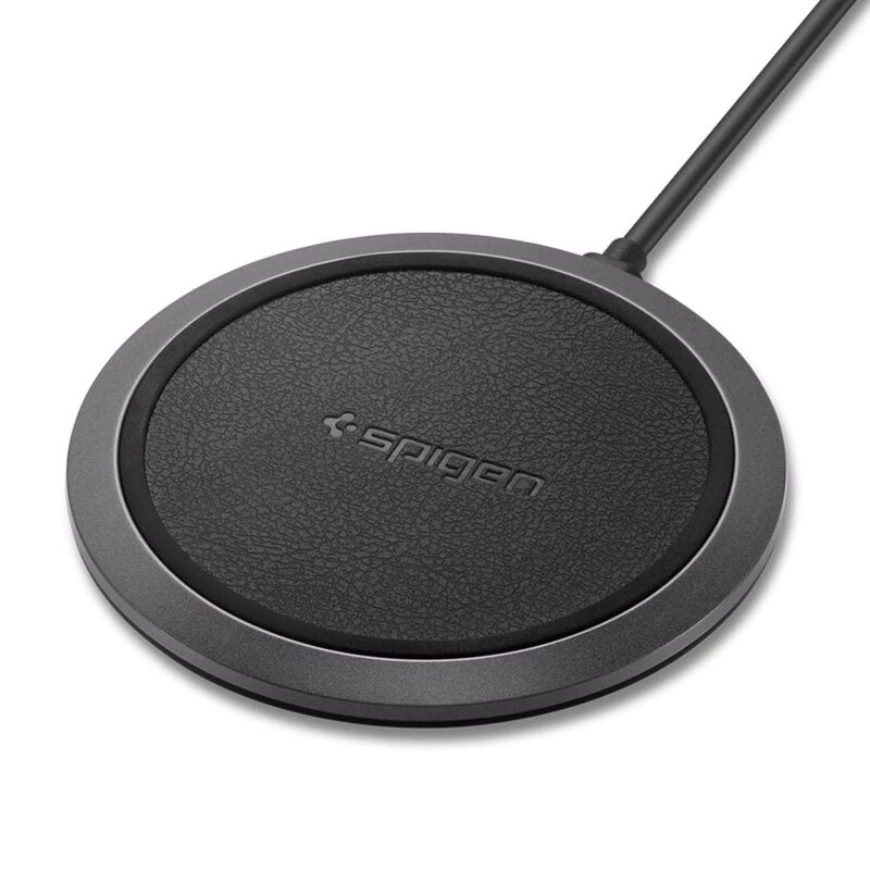 Incarcator wireless Fast Charging Spigen F308W, negru