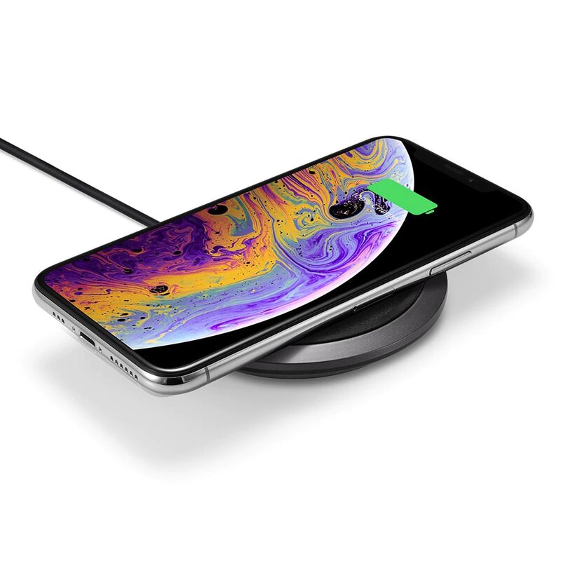 Incarcator wireless Fast Charging Spigen F308W, negru