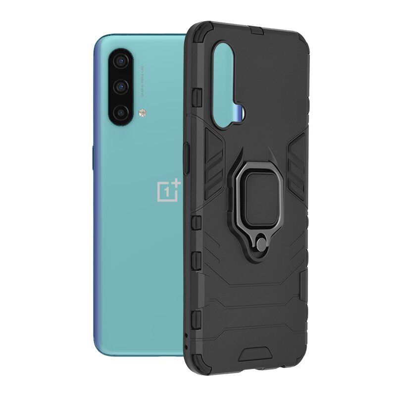 Husa OnePlus Nord CE 5G Techsuit Silicone Shield, negru