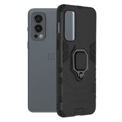 Husa OnePlus Nord 2 5G Techsuit Silicone Shield, negru