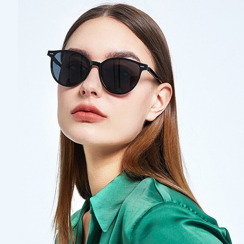 Ochelari de soare rotunzi polarizati unisex Techsuit, WD116-P001