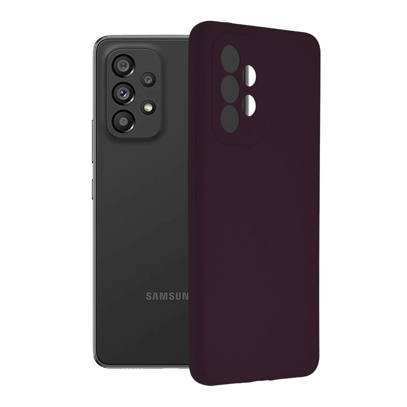 Husa Samsung Galaxy A53 5G Techsuit Soft Edge Silicone, violet