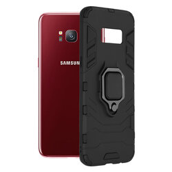 Husa Samsung Galaxy S8 Techsuit Silicone Shield, Negru