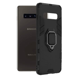 Husa Samsung Galaxy S10 Plus Techsuit Silicone Shield, Negru