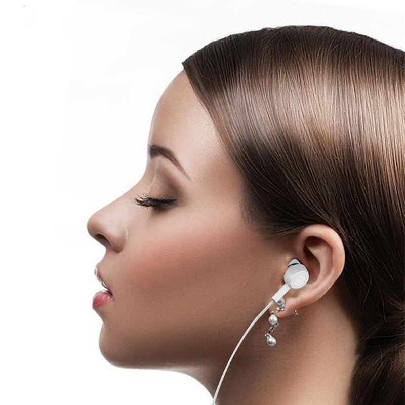 Casti in-ear cu microfon Jack 3.5 mm Usams, negru, EP-12