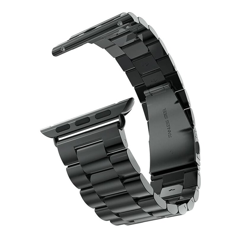 Curea Apple Watch 1 38mm Techsuit, negru, W036