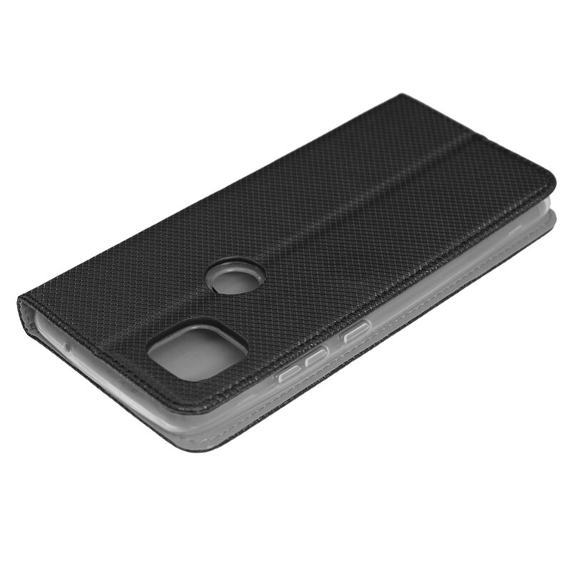 Husa Smart Book Motorola Moto G 5G Flip, negru