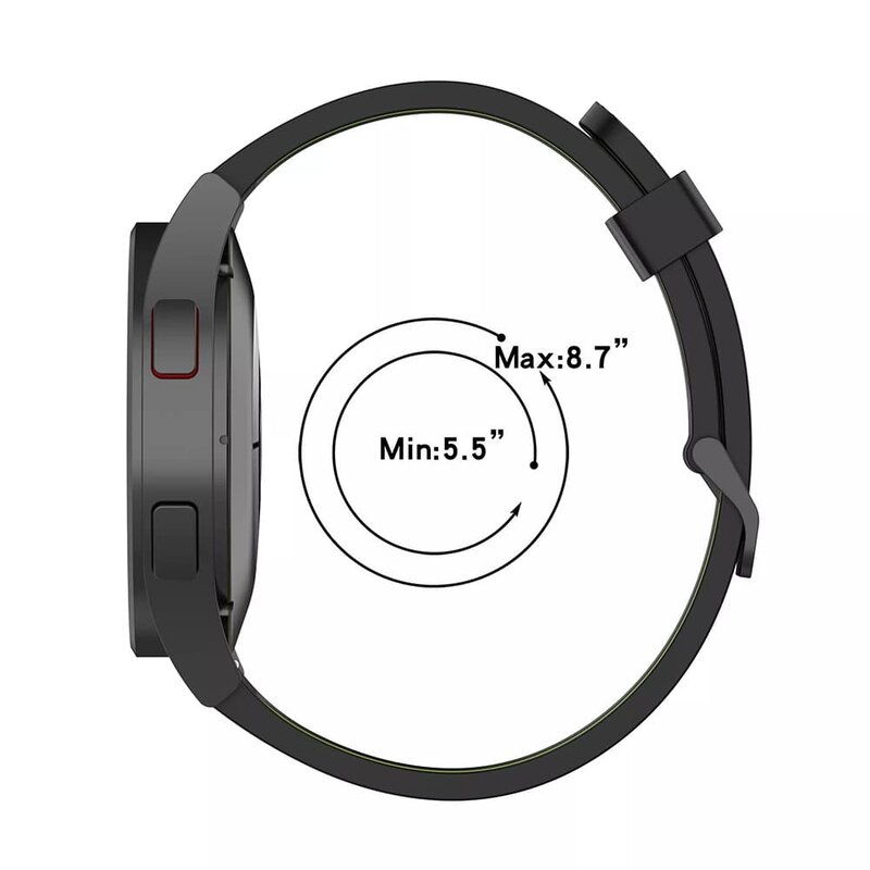 Curea Samsung Gear S3 46mm Techsuit, negru, W002
