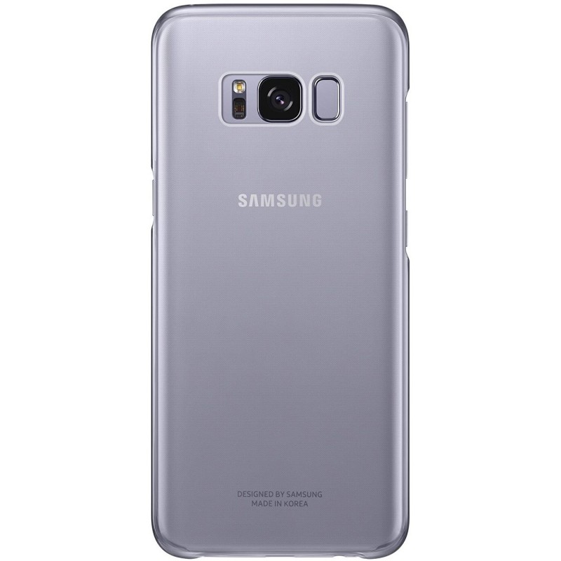 Husa Originala Samsung Galaxy S8 Clear Cover - Violet