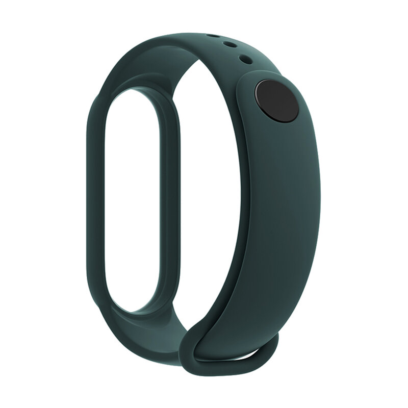 [Pachet husa + curea] Xiaomi Mi Band 5 Techsuit, verde inchis, W013