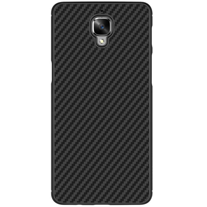 Husa OnePlus 3, 3T Nillkin Synthetic Fiber - Black