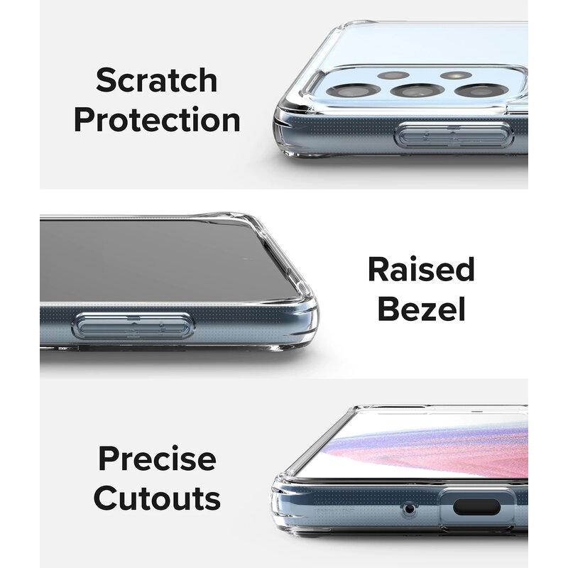 Husa Samsung Galaxy A53 5G Ringke Fusion, transparenta