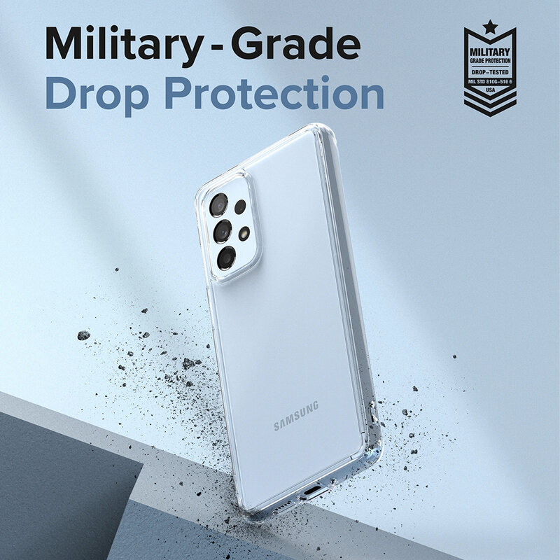 Husa Samsung Galaxy A73 5G Ringke Fusion, transparenta