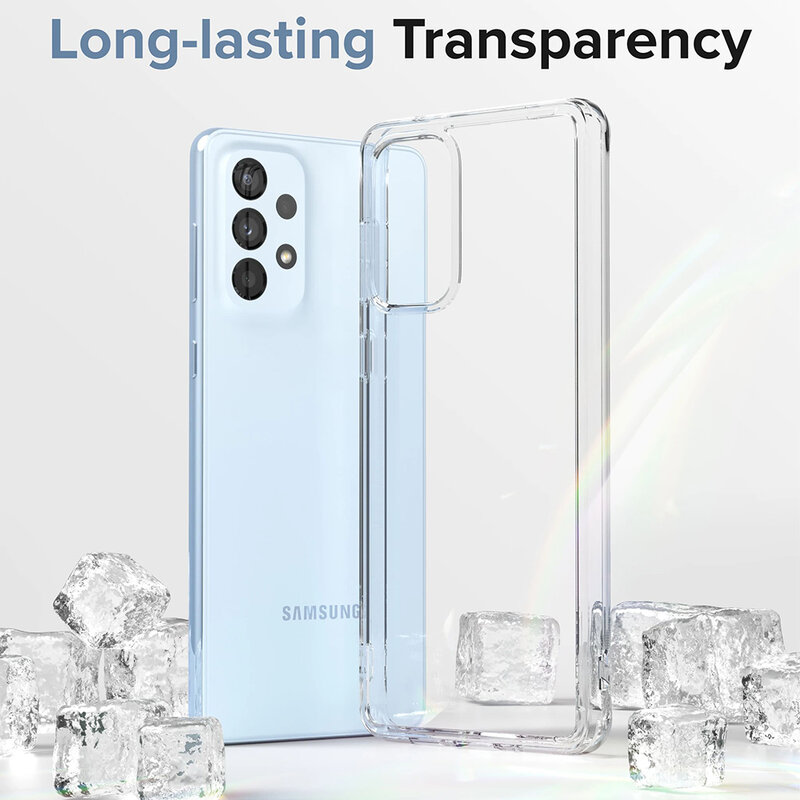 Husa Samsung Galaxy A73 5G Ringke Fusion, transparenta