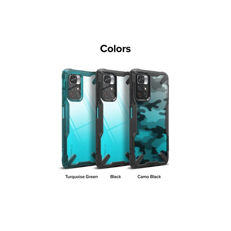 Husa Xiaomi Poco M4 Pro 5G Ringke Fusion X - Black