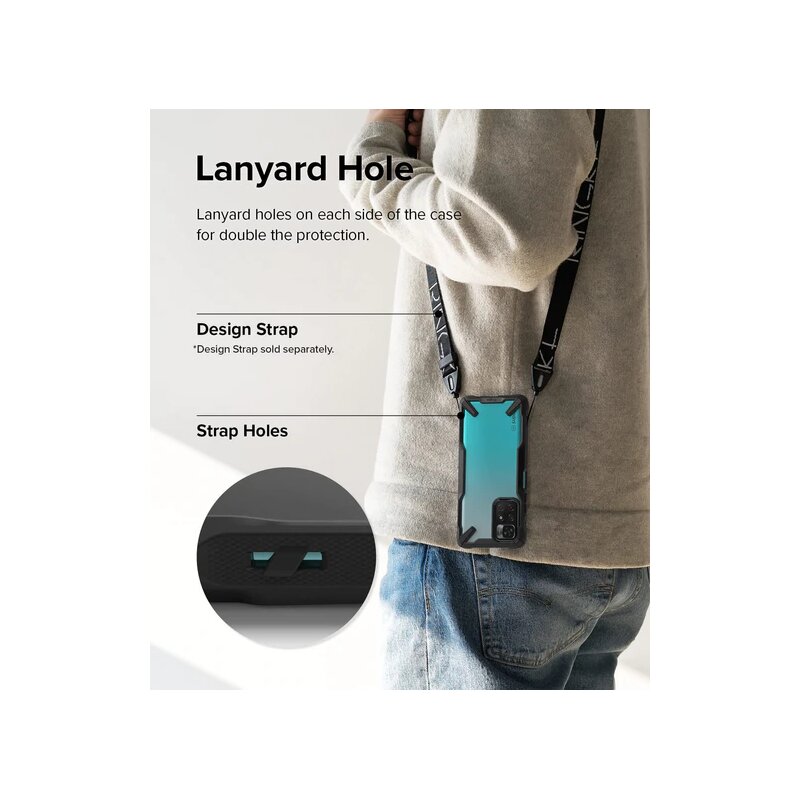 Husa Xiaomi Poco M4 Pro 5G Ringke Fusion X - Black