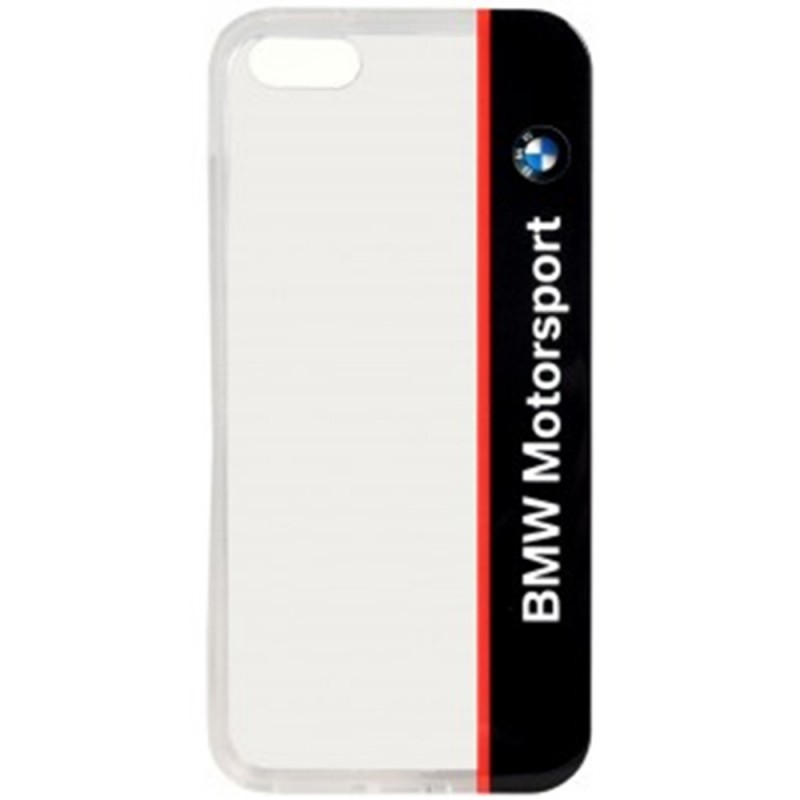 Bumper iPhone SE, 5, 5S BMW Motorsport - Transparent BMHCPSETVNA