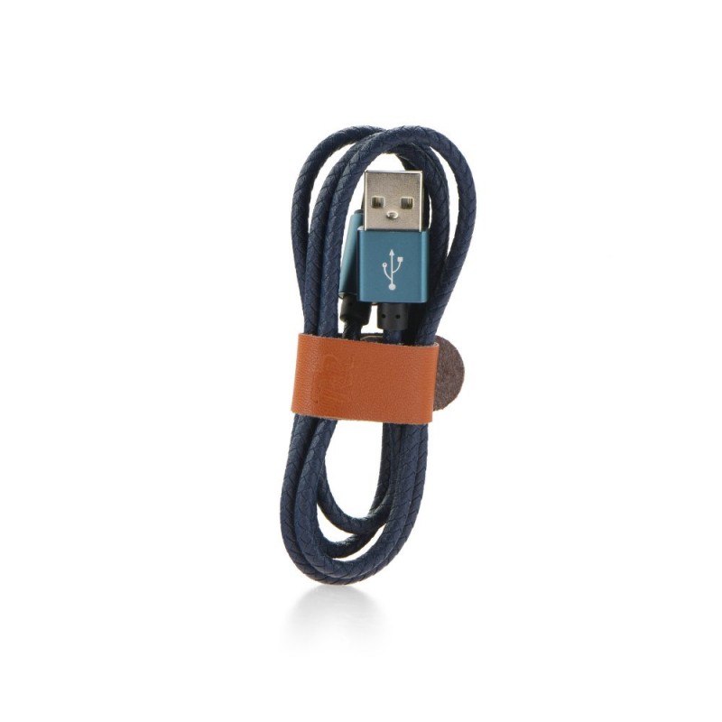 Cablu de date Roar Braid Type-C Albastru