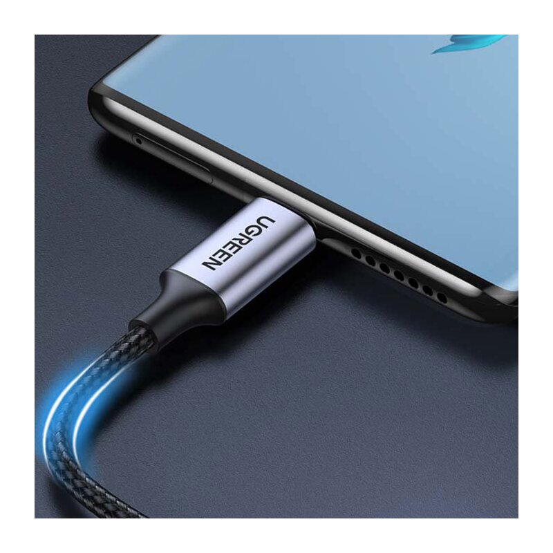 Cablu adaptor audio Type-C la dublu Jack Ugreen CM445, 20190