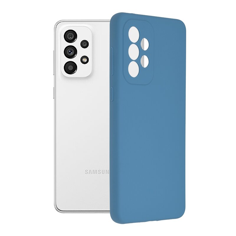 Husa Samsung Galaxy A73 5G Techsuit Soft Edge Silicone, albastru