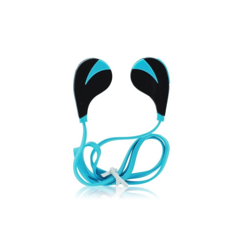 Casti In-Ear Bluetooth Cu Microfon Blun RQ5 - Blue