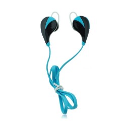 Casti In-Ear Bluetooth Cu Microfon Blun QY7 - Blue