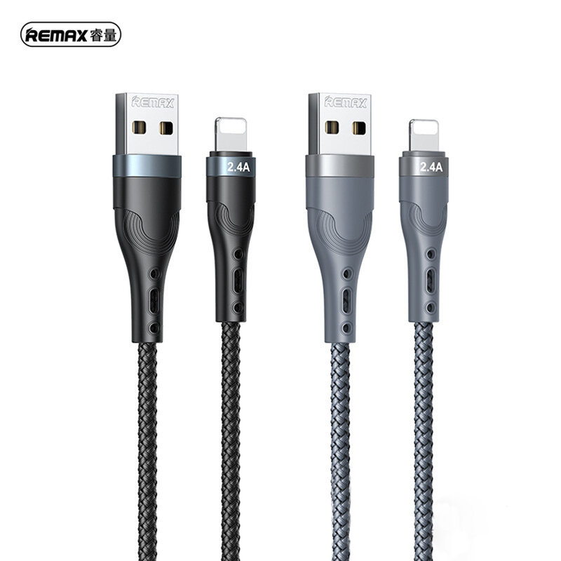 Cablu iPhone Fast Charging Remax, 1m, argintiu, RC-C006 A-L