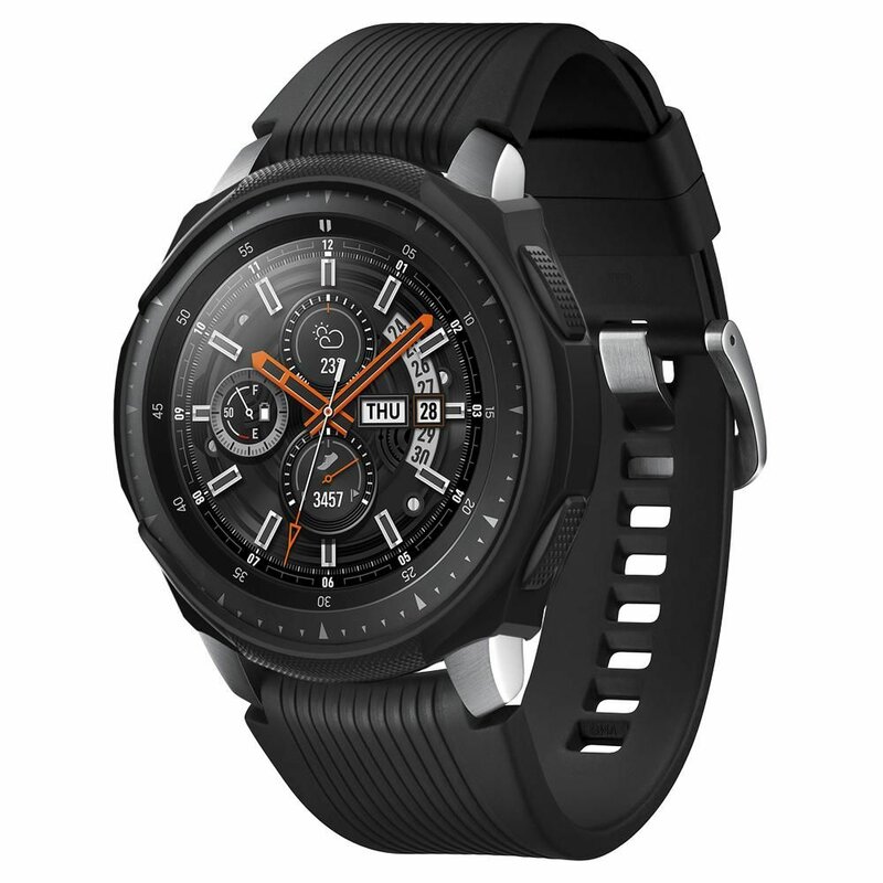 Husa Samsung Galaxy Watch 46mm Spigen Liquid Air, negru