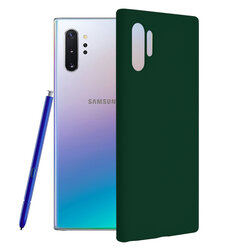 Husa Samsung Galaxy Note 10 Plus Techsuit Soft Edge Silicone, verde inchis