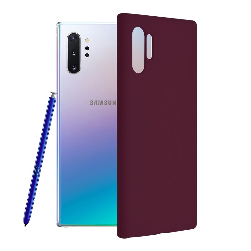 Husa Samsung Galaxy Note 10 Plus Techsuit Soft Edge Silicone, violet