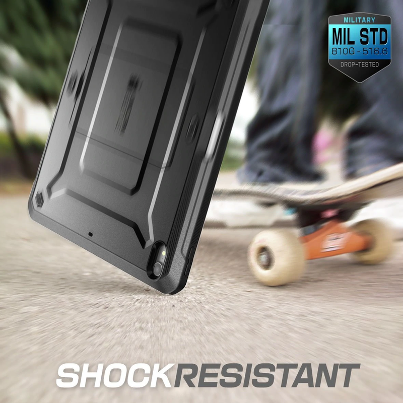 Husa Apple iPad Pro 2018 12.9 A2014/A1895 Supcase Unicorn Beetle Pro, suport Stylus Pen, negru