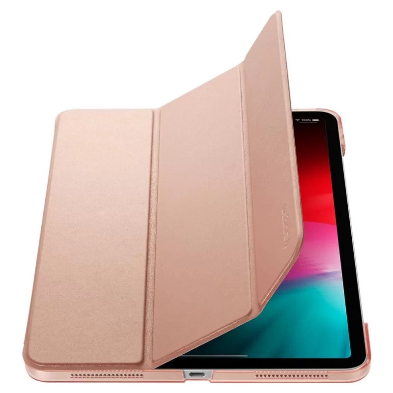 Husa Apple iPad Pro 2018 12.9 A1876/A1983 Spigen Smart Fold - Rose Gold
