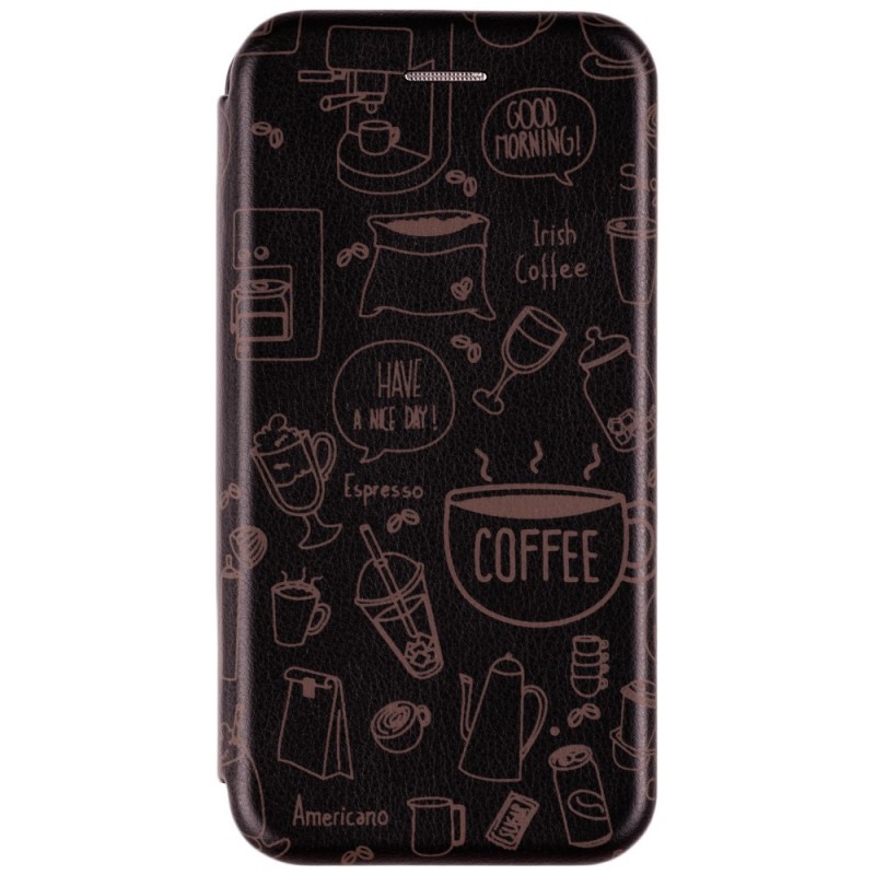 Husa Samsung Galaxy A5 2016 A510 Flip Magnet Book Type - Black Coffee