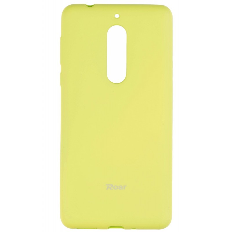 Husa Nokia 5 Roar Colorful Jelly Case Lime Mat