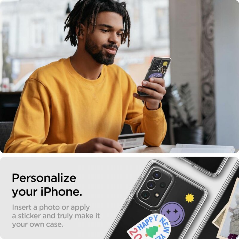 Husa transparenta Samsung Galaxy A33 5G Spigen Ultra Hybrid, clear