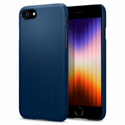 Husa iPhone 7 Spigen Thin Fit, albastru