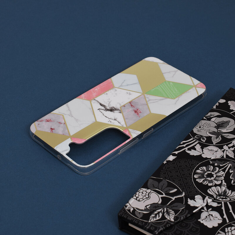 Husa Samsung Galaxy S22 5G Techsuit Marble, mov