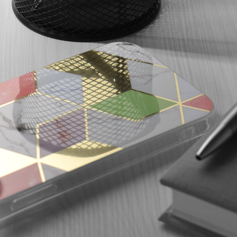 Husa Samsung Galaxy S22 5G Techsuit Marble, mov