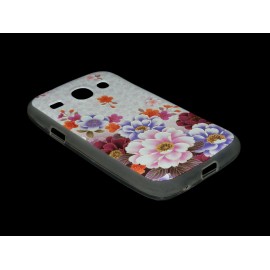 Husa Samsung Galaxy Core i8260 Silicon Gel TPU Colorful Flowers