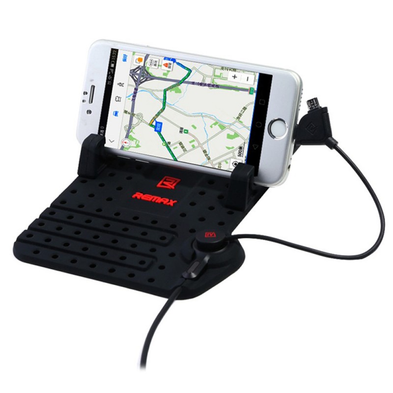 Suport Auto Telefon Remax Super Flexible - Negru