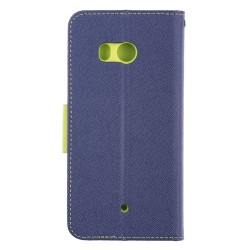 Husa HTC U11 Flip Albastru-Verde MyFancy