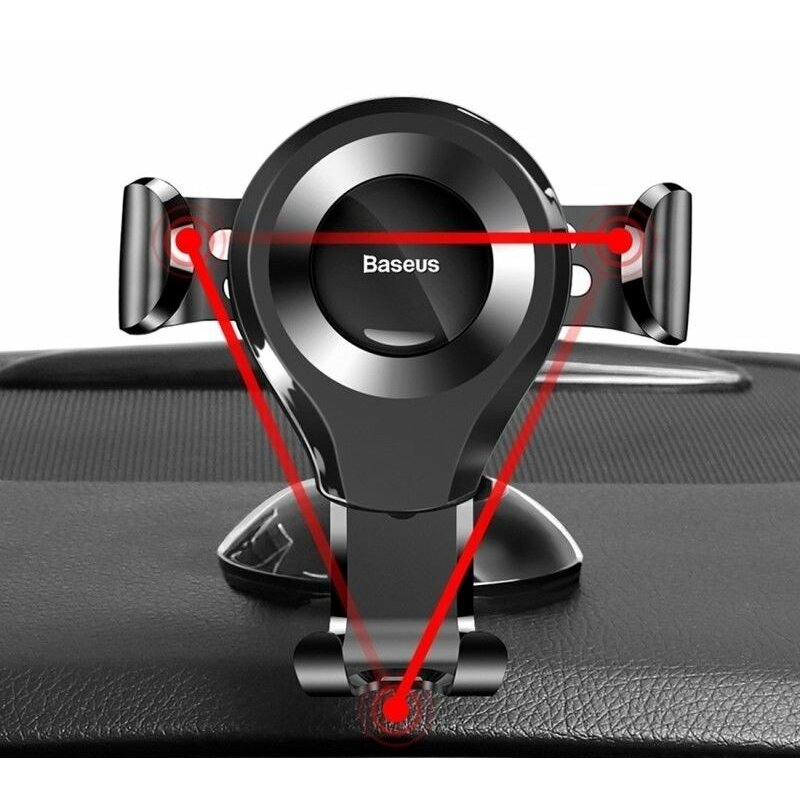 Suport auto telefon pentru bord Baseus, SUYL-XP01, negru