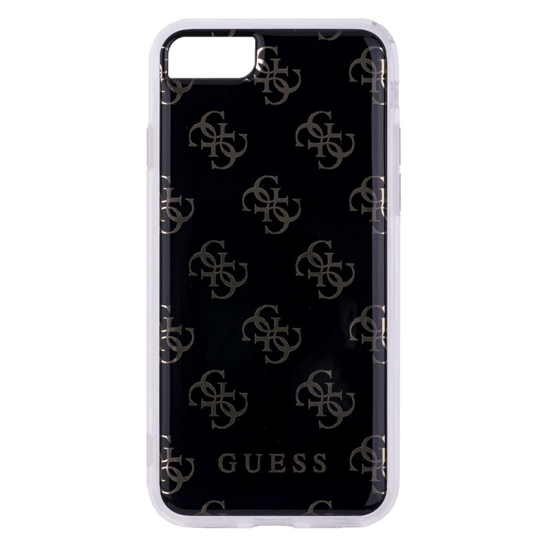 Bumper iPhone 7 Guess - Negru GUHCP7R4GBK