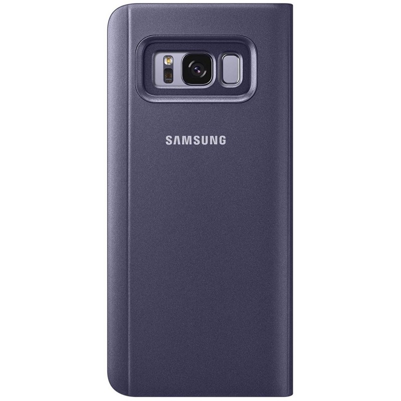 Husa Originala Samsung Galaxy S8 Clear View Cover Violet