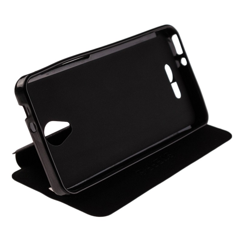 Husa Allview P41 eMagic Toc Flip Carte Negru NFT