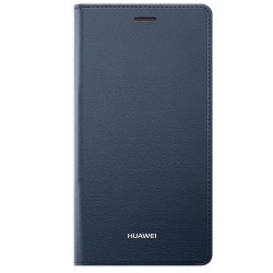 Husa Originala Huawei P9 Lite 2017, P8 Lite 2017 Flip Cover Albastru