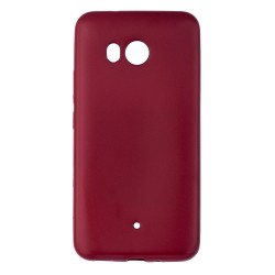 Husa HTC U11 TPU Flash Mat - Rosu