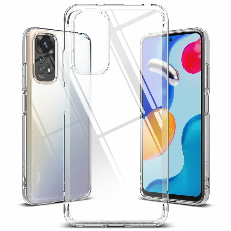 Husa Xiaomi Redmi Note 11 Ringke Fusion, transparenta