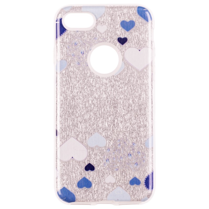 Husa iPhone 7 iPefet - Blue Hearts